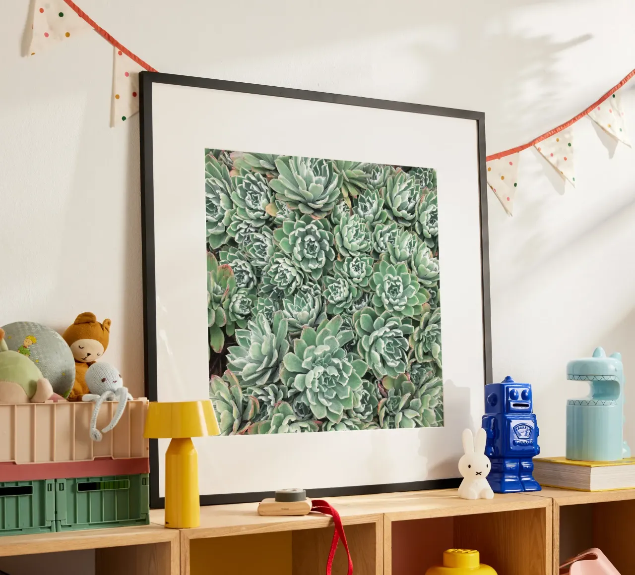 Succulent Bed hahnemühle by Cassia Beck Photography