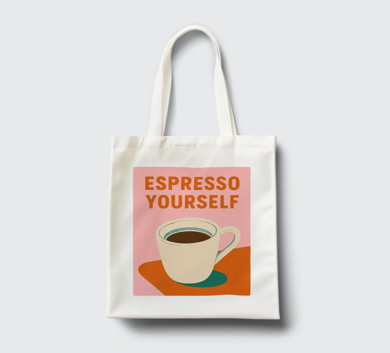 Espresso Yourself borsa in juta da michi