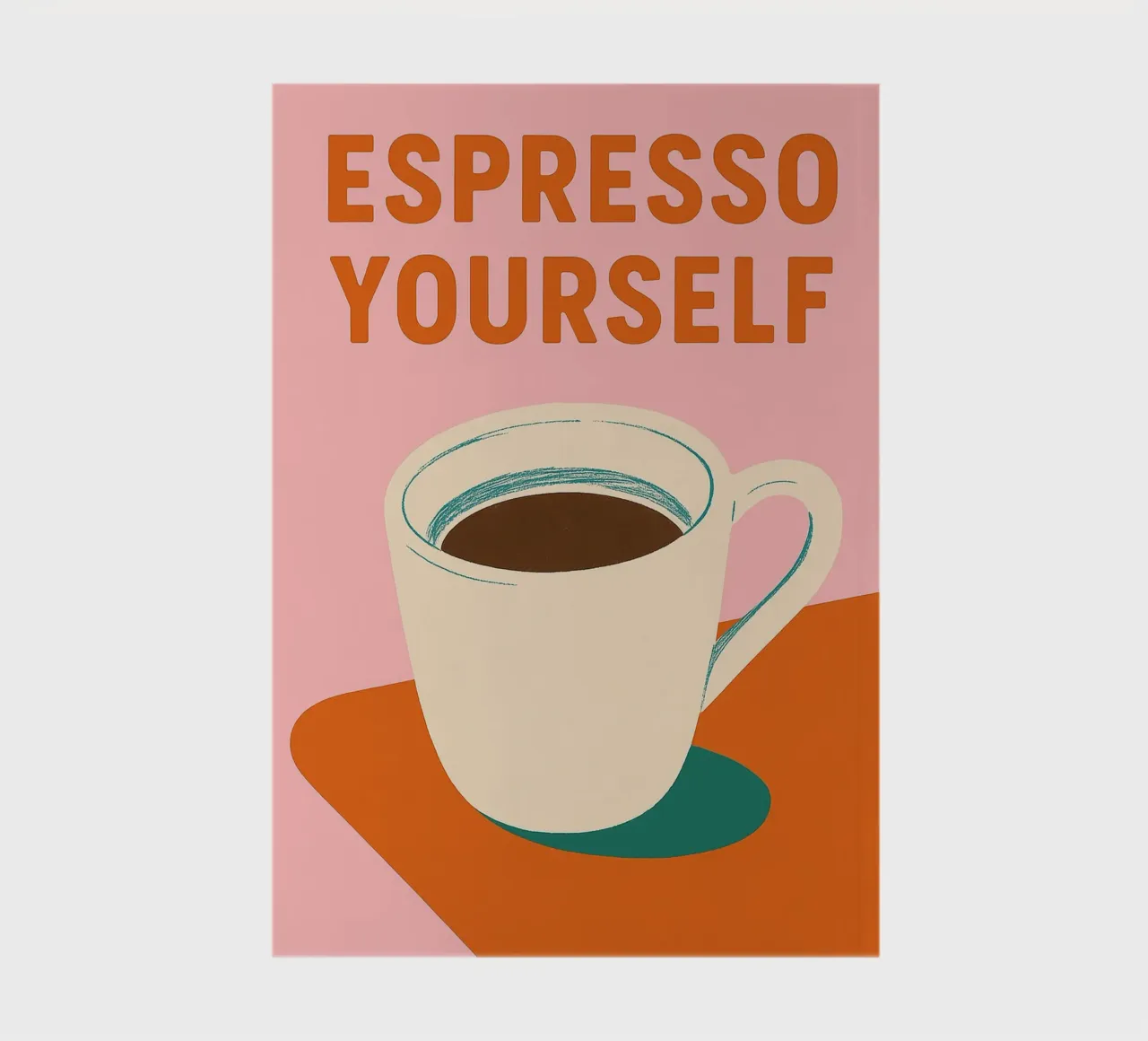 Espresso Yourself notebook by michi