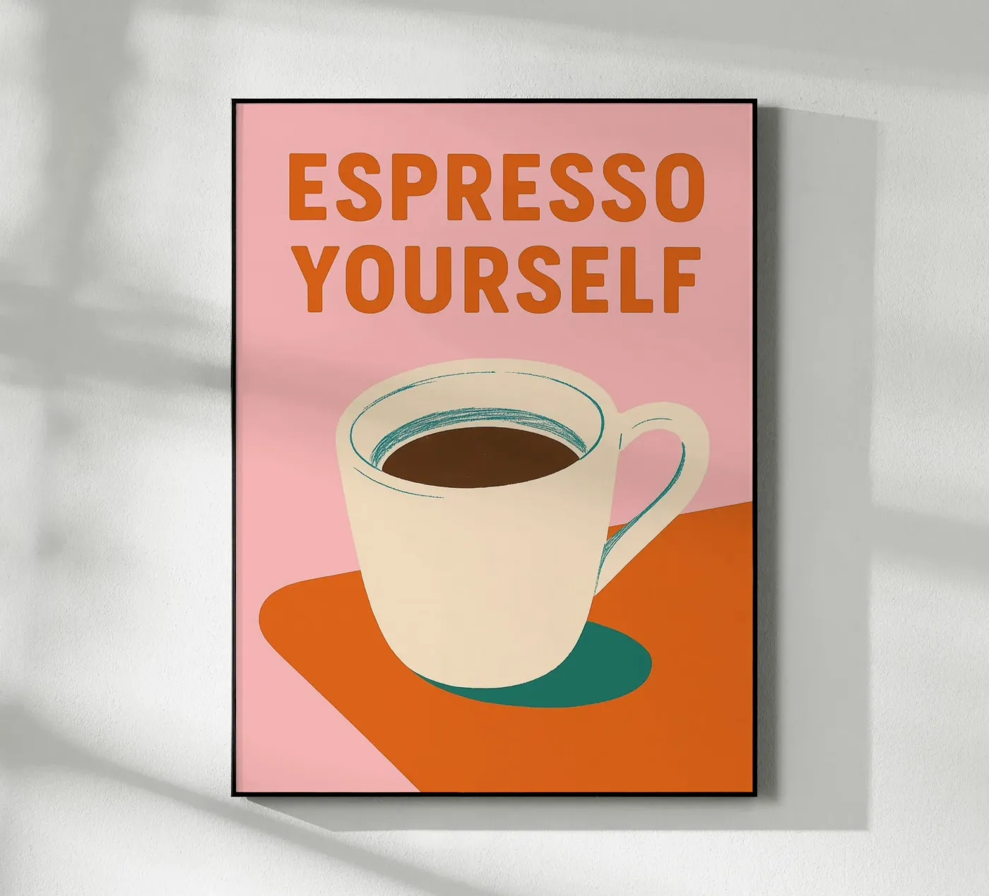 Espresso Yourself plexiglass da Between Lines