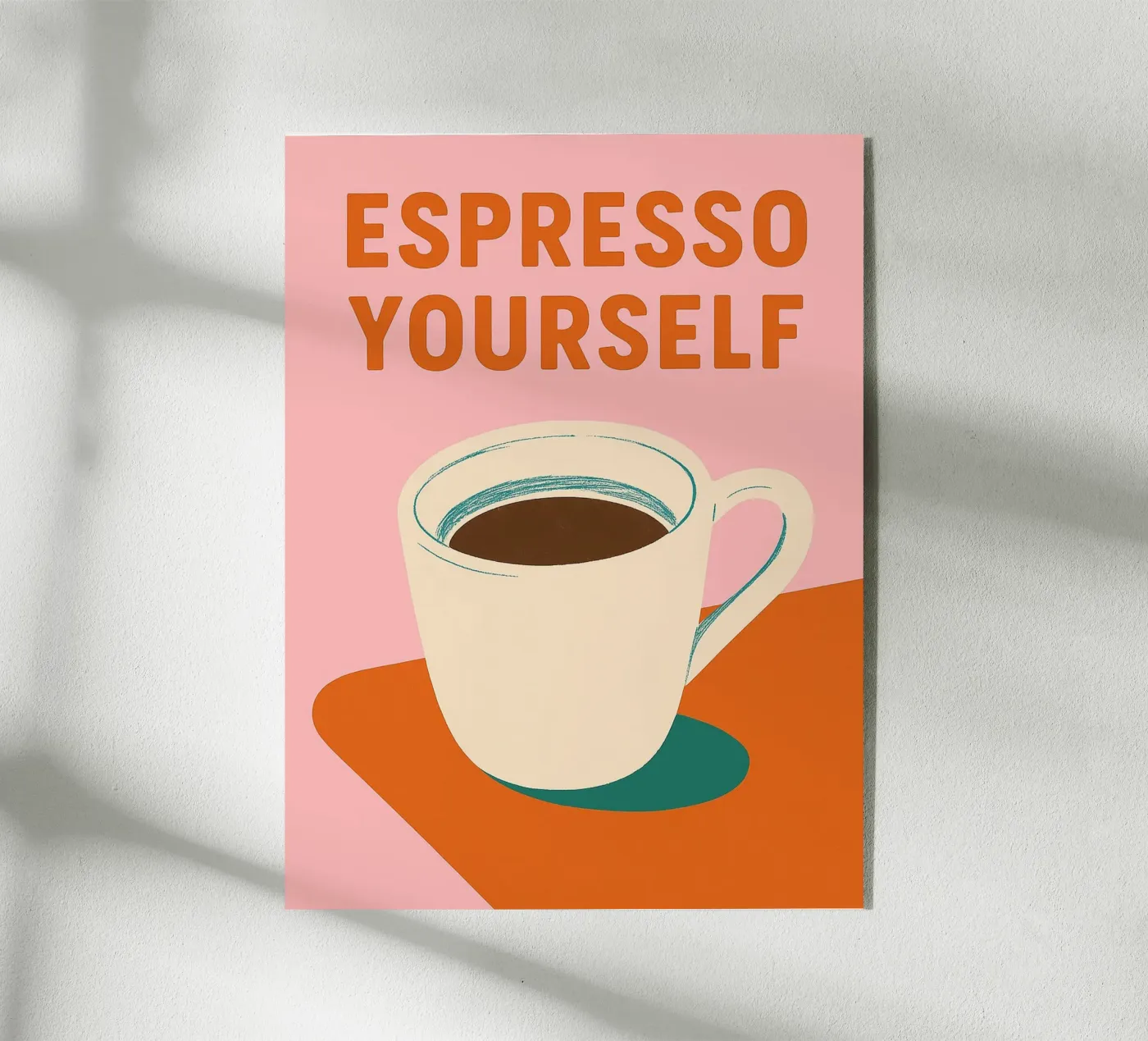 Espresso Yourself plexiglass da Between Lines