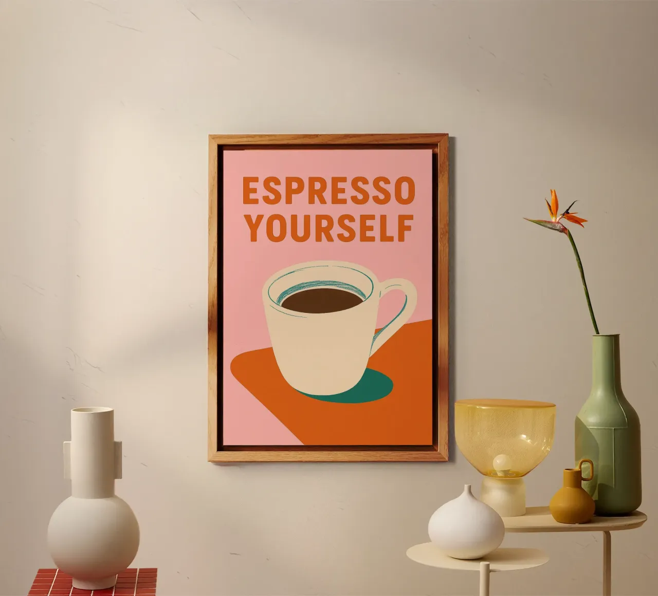 Espresso Yourself alluminio dibond da michi