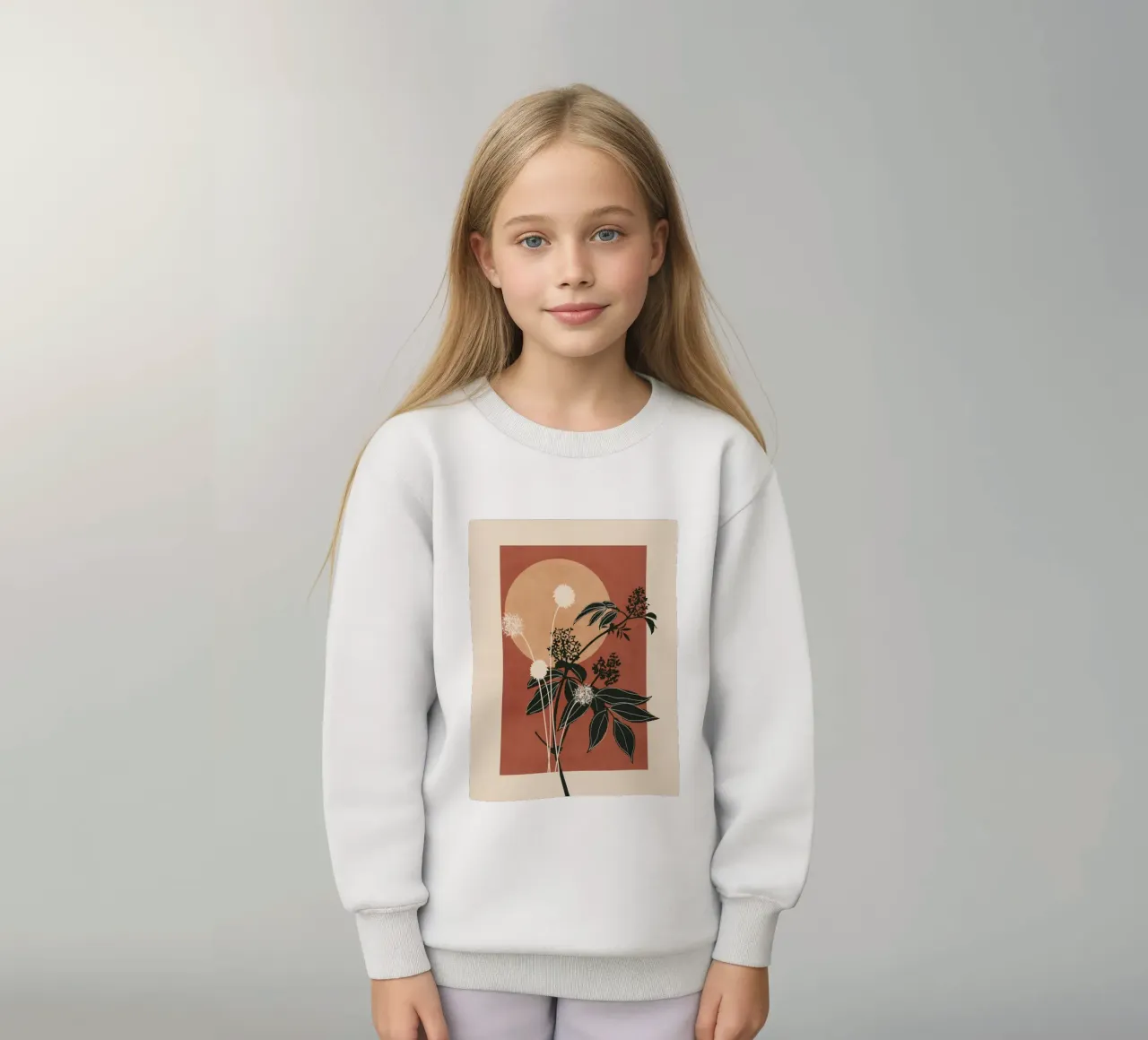 Pianta selvatica felpa bambino da ThingDesign