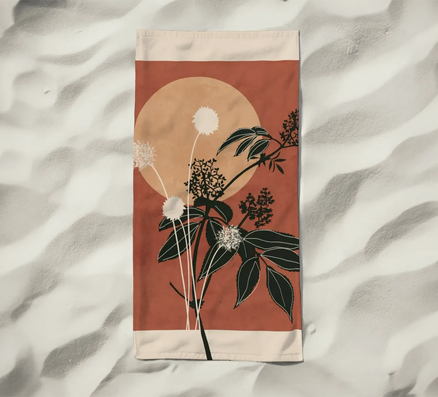 Plante sauvage serviette de plage de ThingDesign