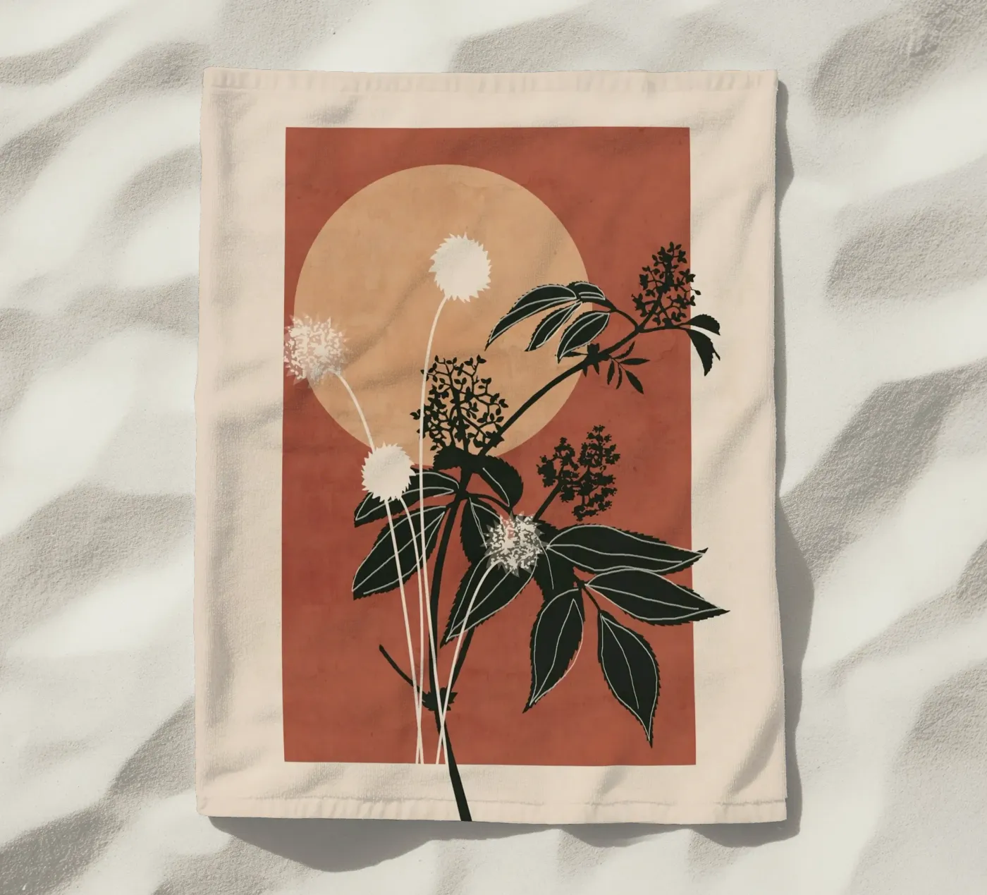 Plante sauvage serviette de plage de ThingDesign