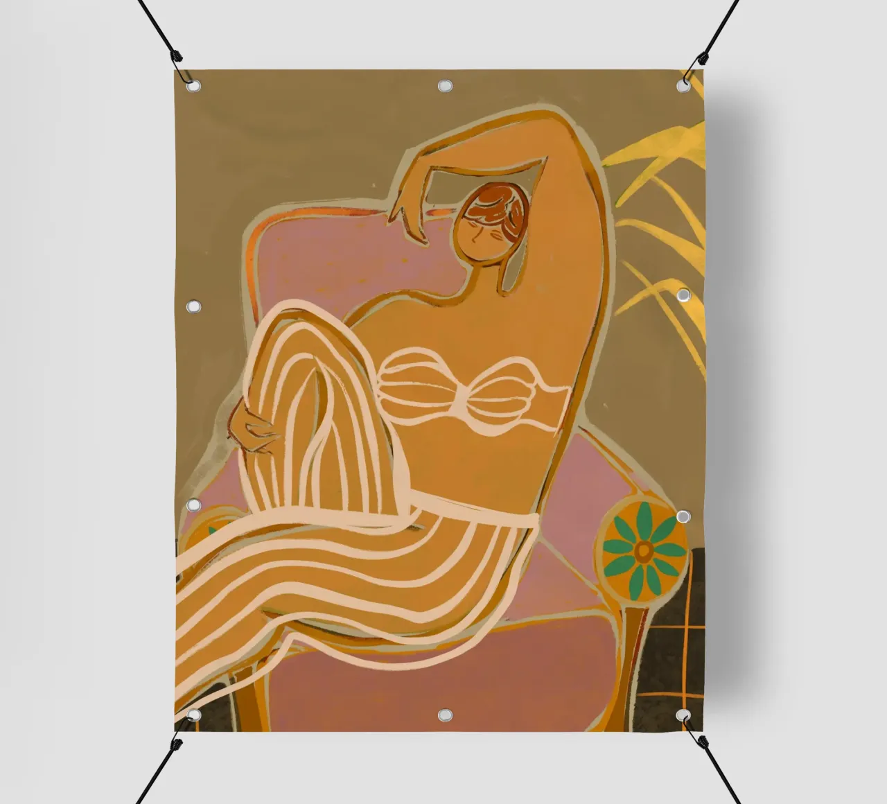 Lazy Weekend telo in pvc da Arty Guava