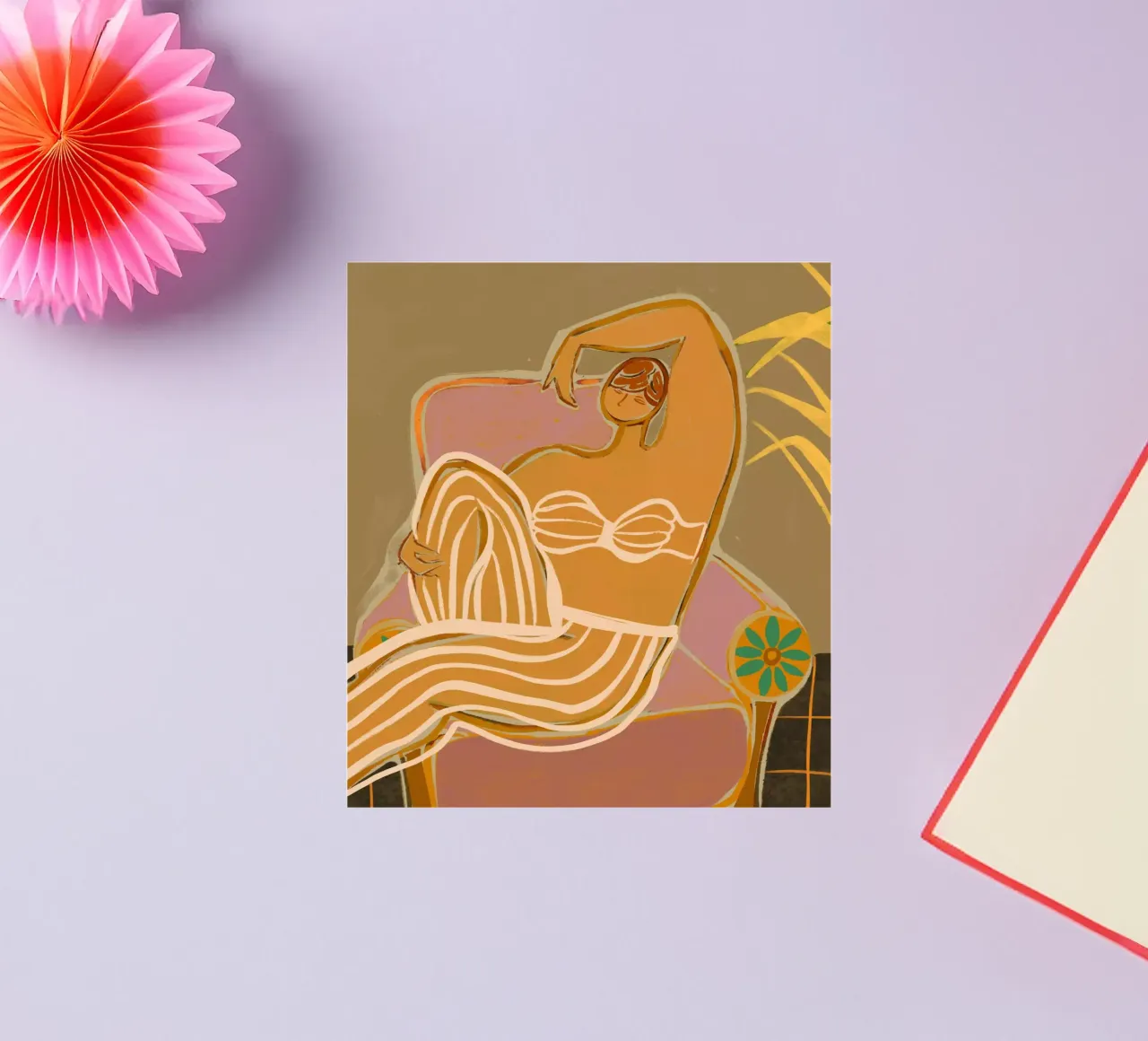 Lazy Weekend adesivo da Arty Guava