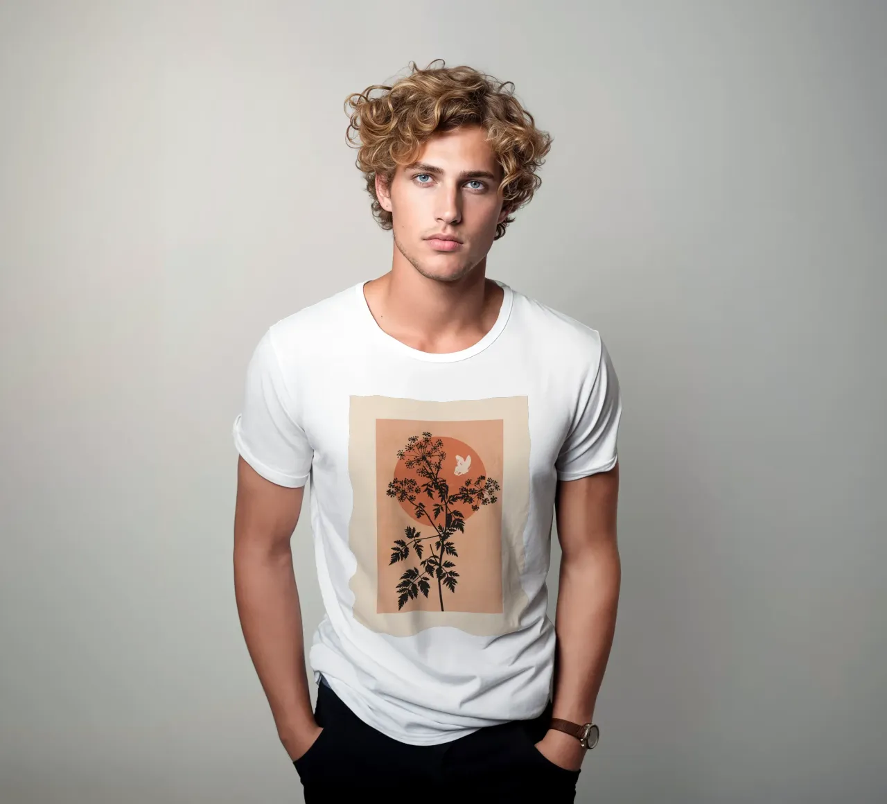 Pianta selvatica 2 t-shirt da ThingDesign