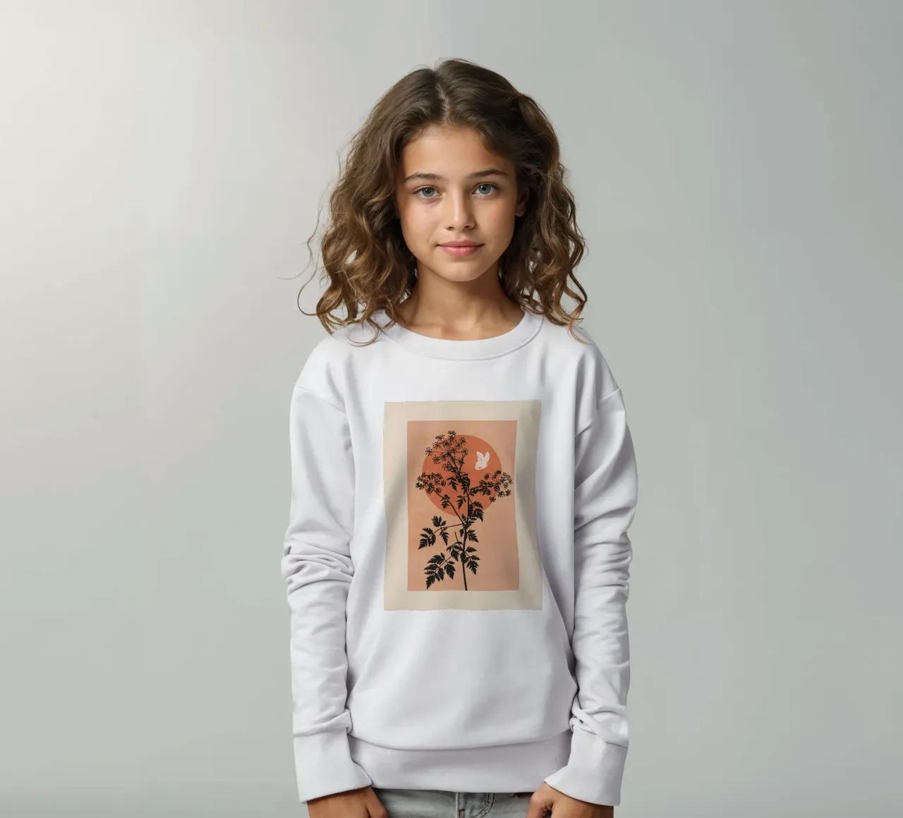 Pianta selvatica 2 felpa bambino da ThingDesign