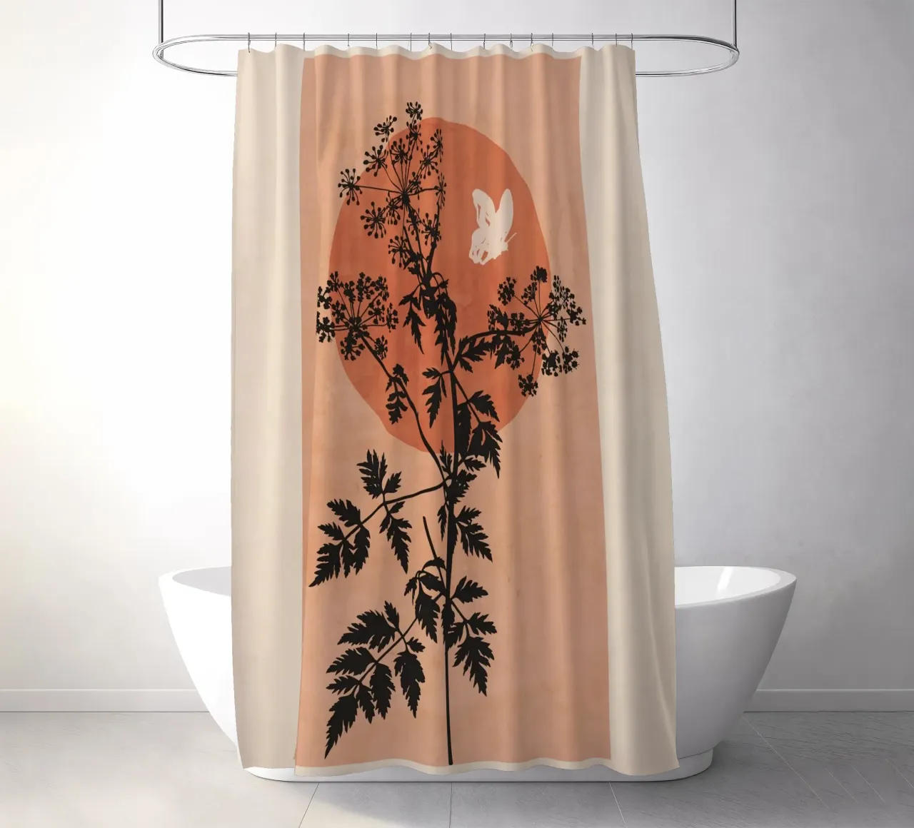 Pianta selvatica 2 tenda da doccia da ThingDesign