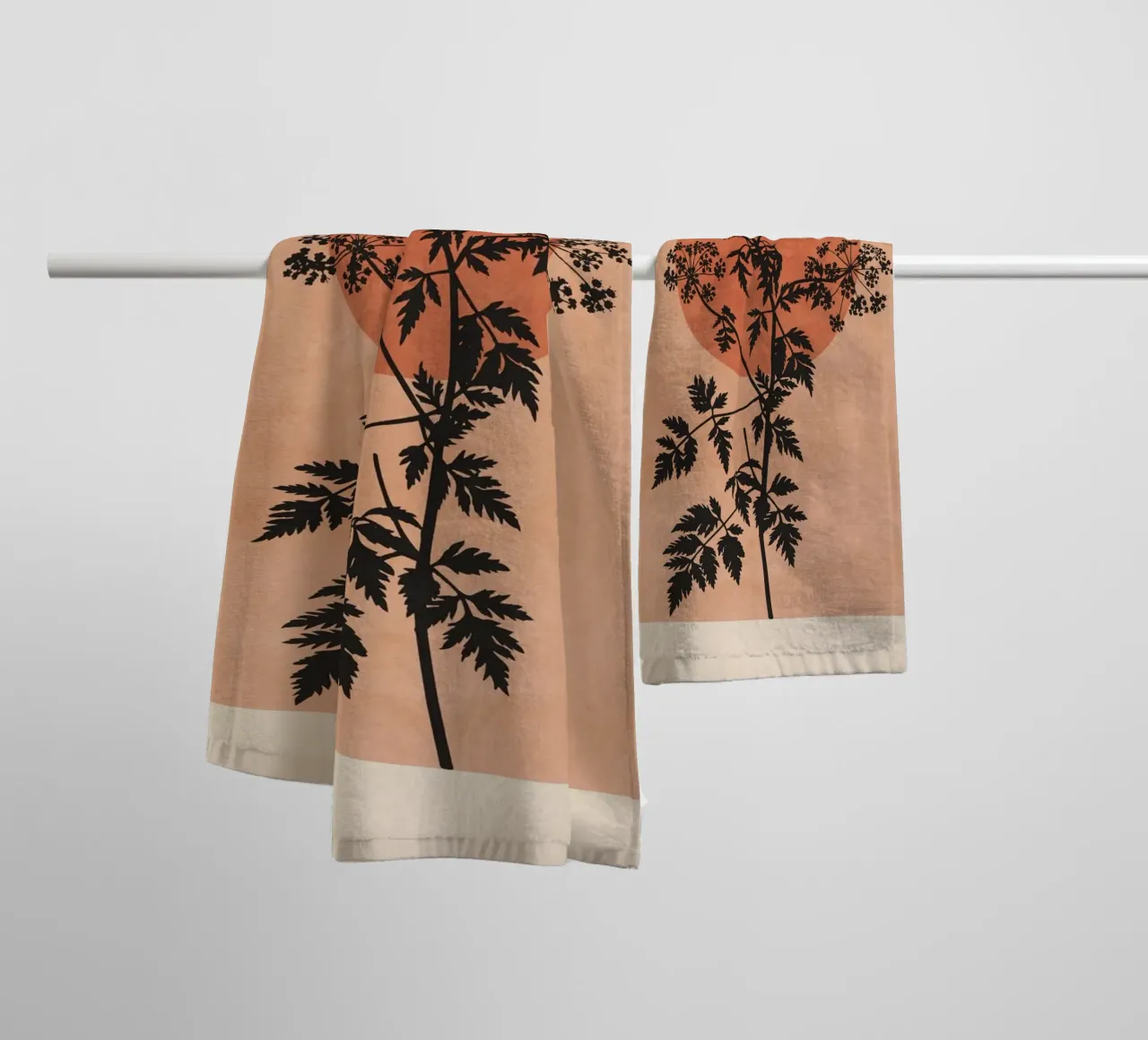 Pianta selvatica 2 asciugamano da bagno da ThingDesign