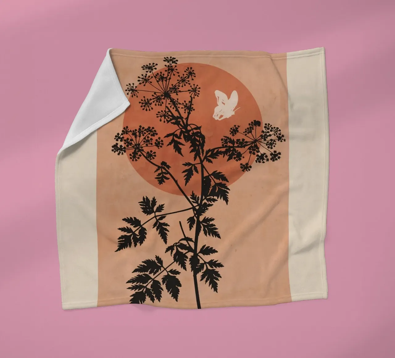 Pianta selvatica 2 coperta in pile da ThingDesign