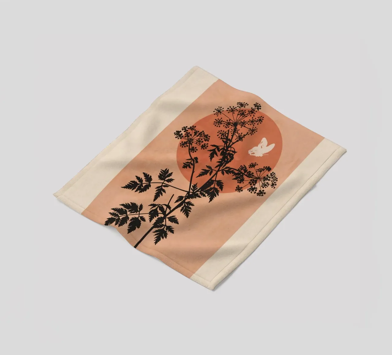Pianta selvatica 2 coperta in pile da ThingDesign
