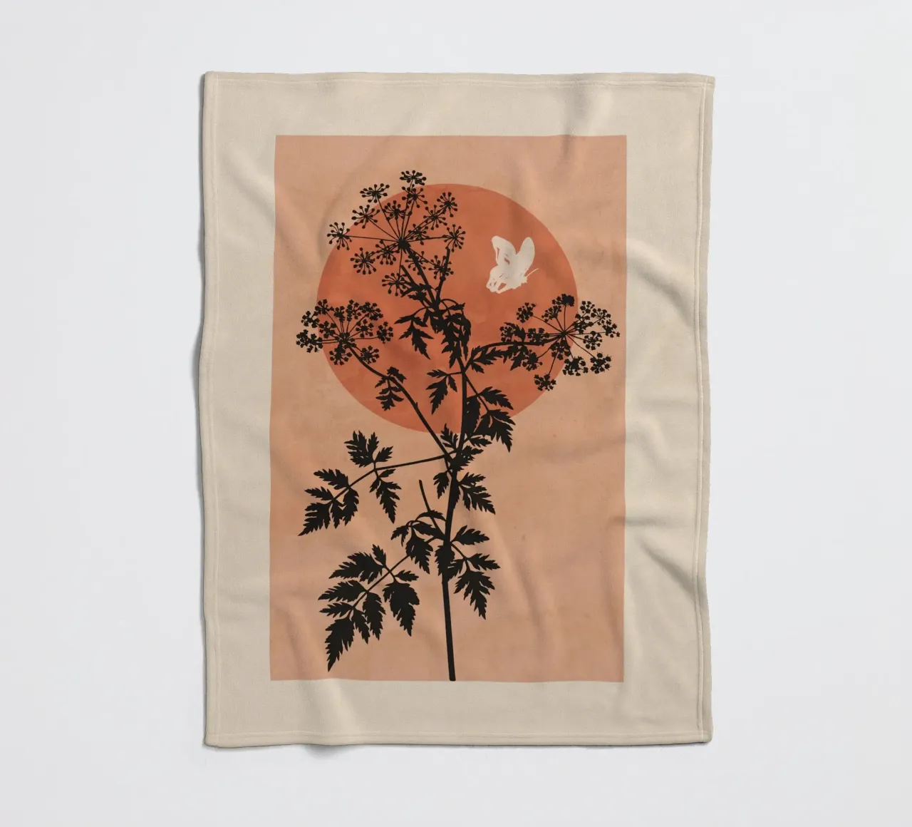 Pianta selvatica 2 coperta in pile da ThingDesign