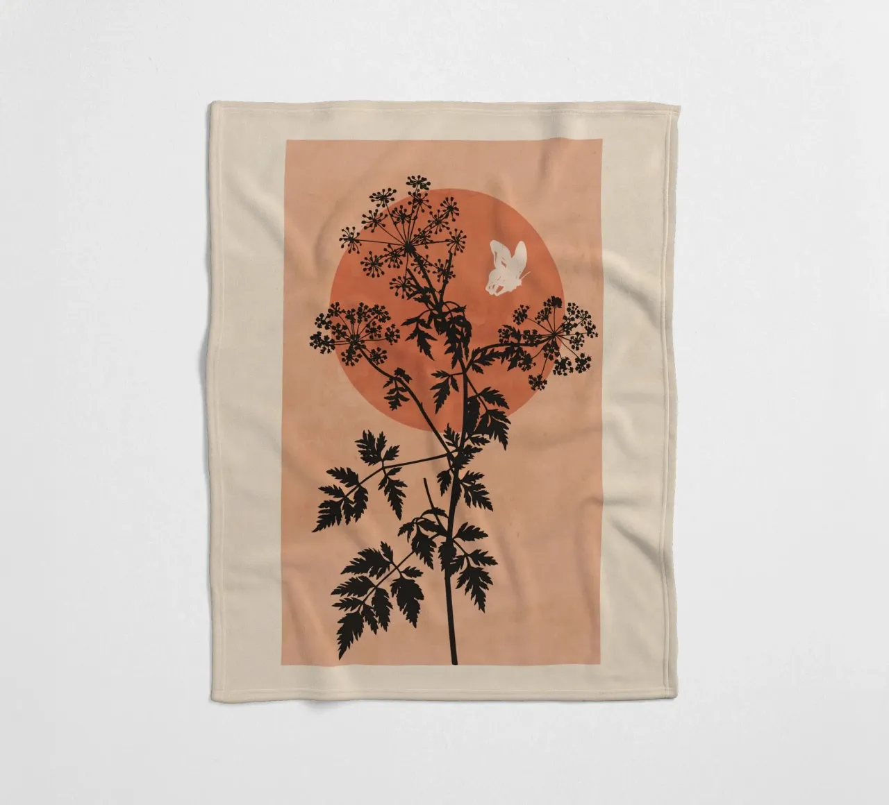 Pianta selvatica 2 coperta in pile da ThingDesign