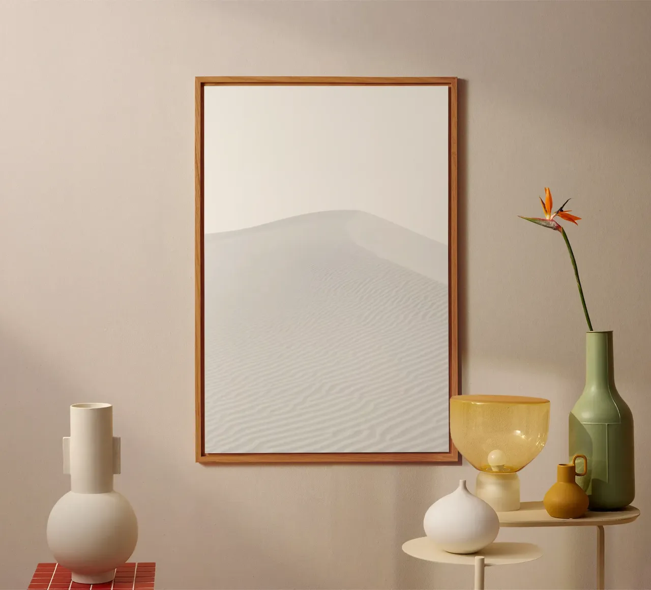 Sand Dune in the Sahara desert alluminio dibond da photolovers