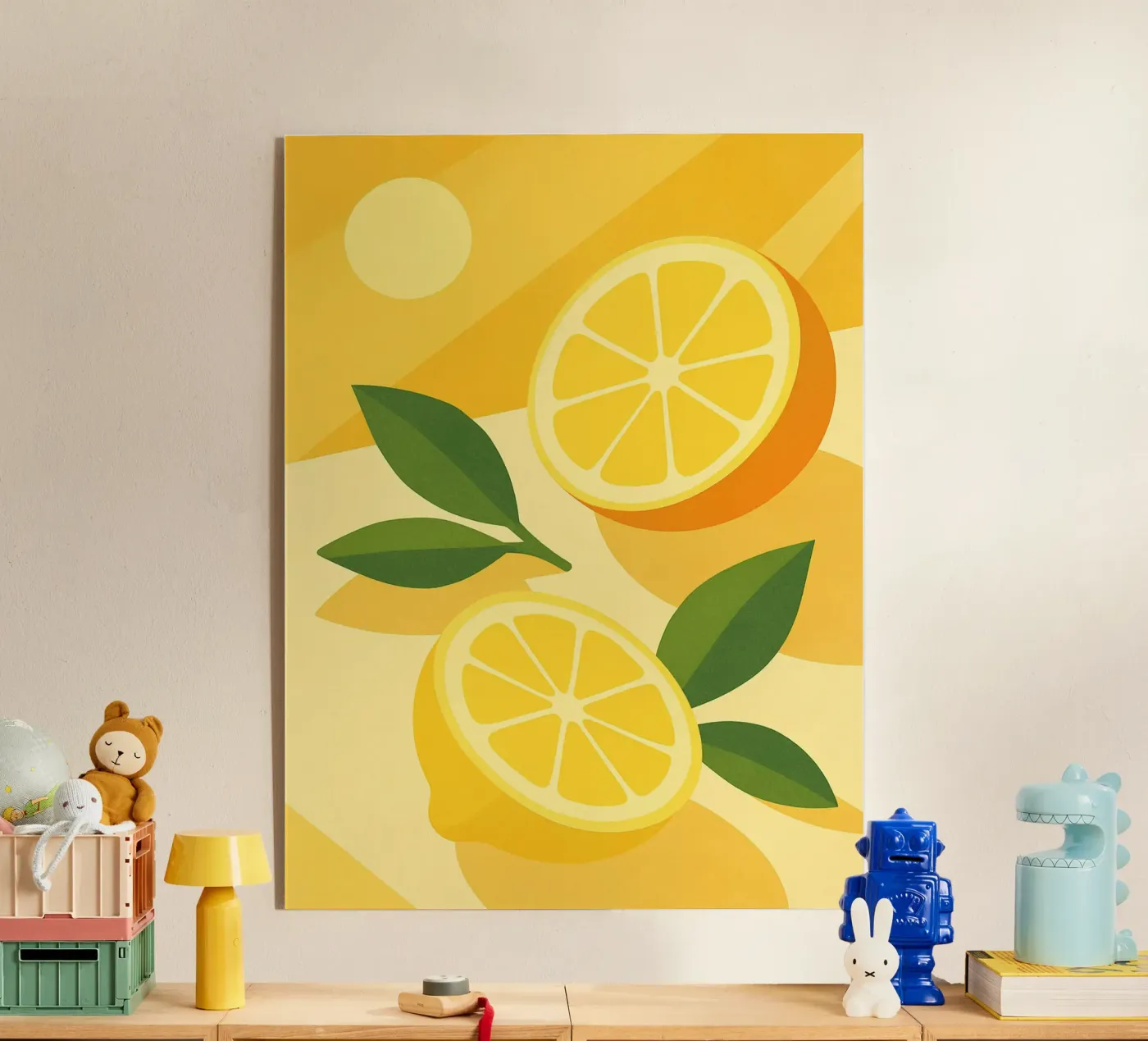 Lemon Light Acryl-Glas von michi