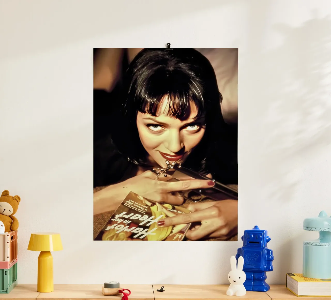 Uma Donne Bellissime poster con telaio in legno da Lorraine Mooore