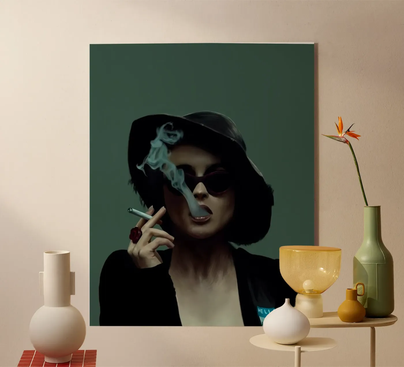 Smoking Helena plexiglass da Lorraine Mooore