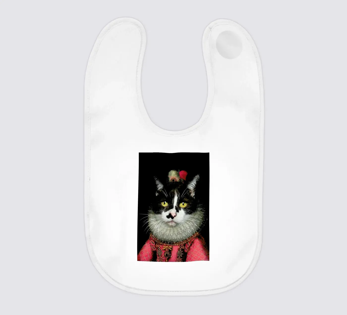 Mouse baby bib by Tein Lucasson