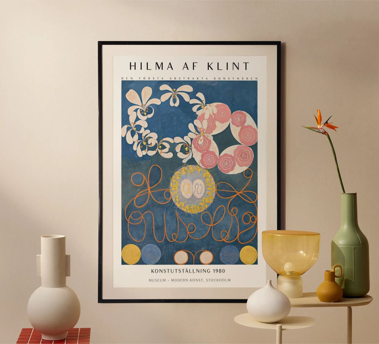 Art exhibition, 1980 poster by Turner Kyle
