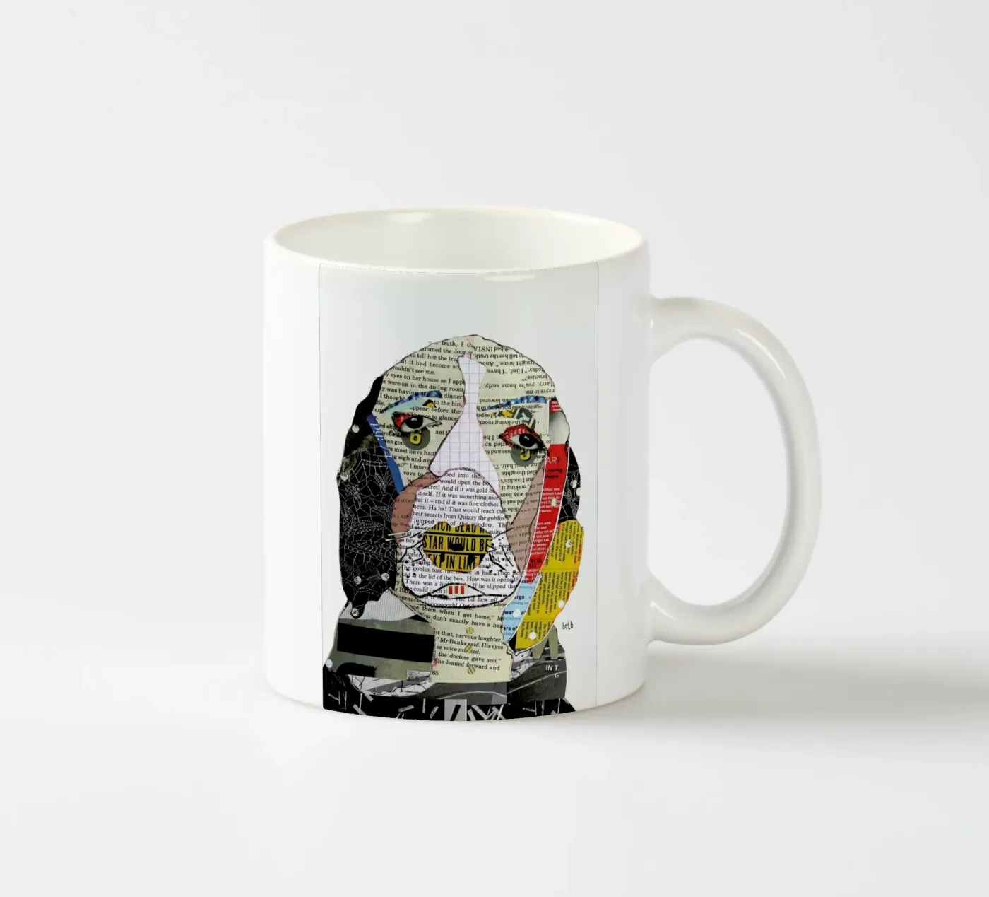 the spaniel ceramic mug by Brian Buckley