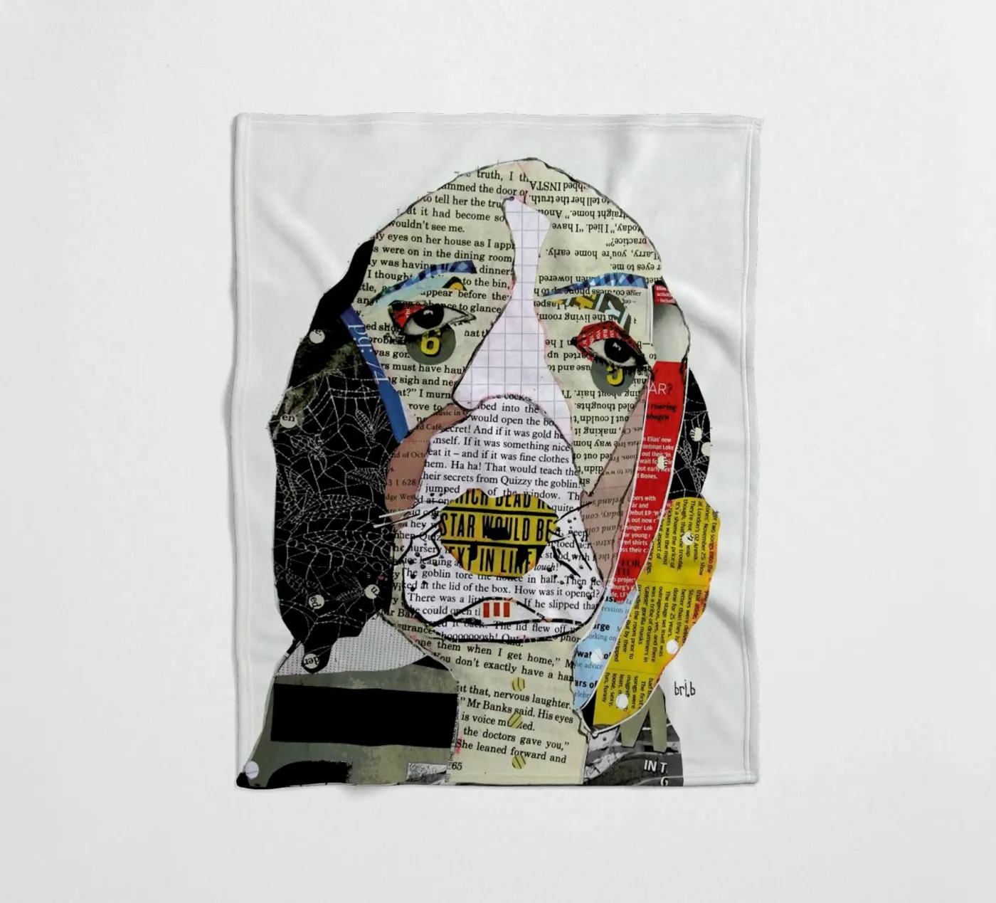 the spaniel coperta in pile da Brian Buckley