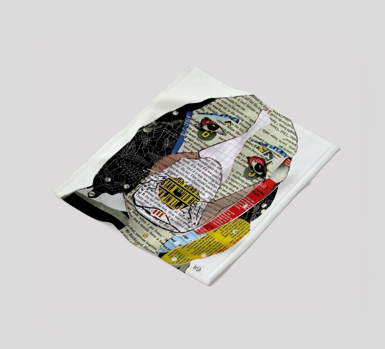 the spaniel fleece blanket by Brian Buckley