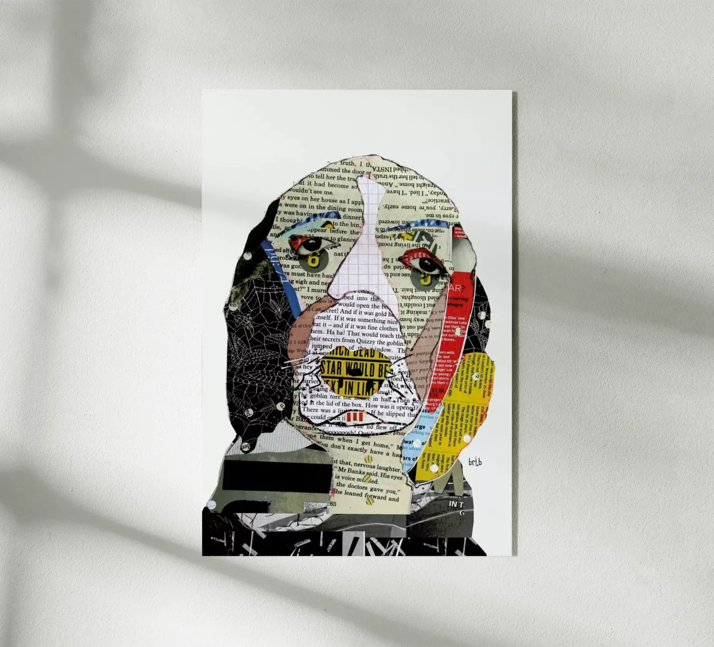 the spaniel plexiglas de Brian Buckley