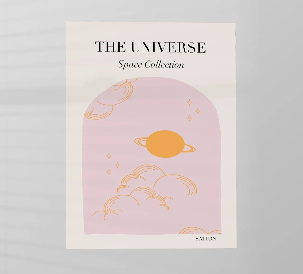 Pink Universe Art pellicola backlit da GraceDigitalArtCo