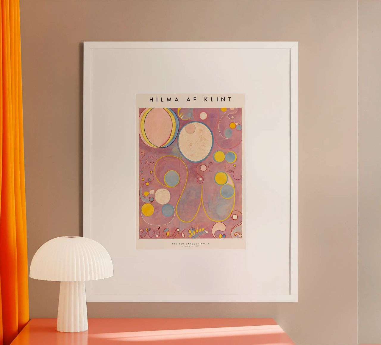 The Ten Largest No 08 poster by Turner Kyle