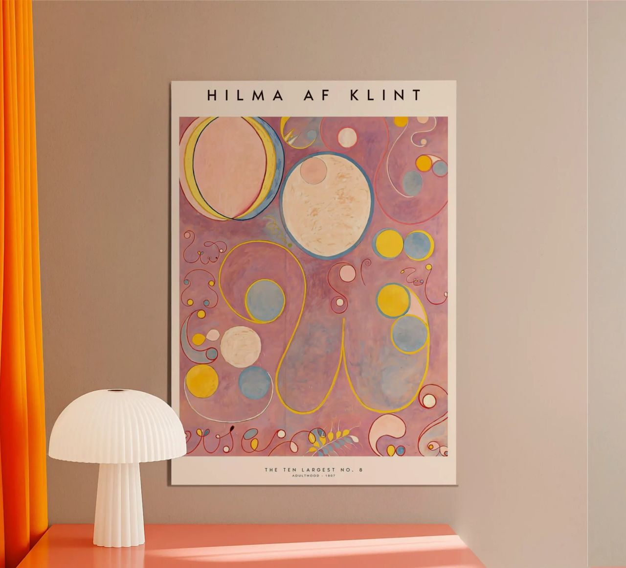 The Ten Largest No 08 poster by Turner Kyle