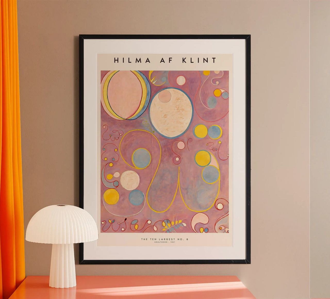 The Ten Largest No 08 poster by Turner Kyle