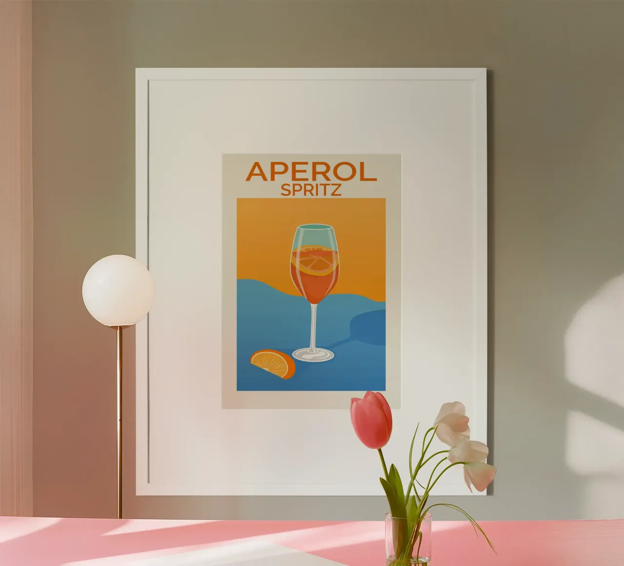 Aperol Spritz Italia poster da Neeraprint