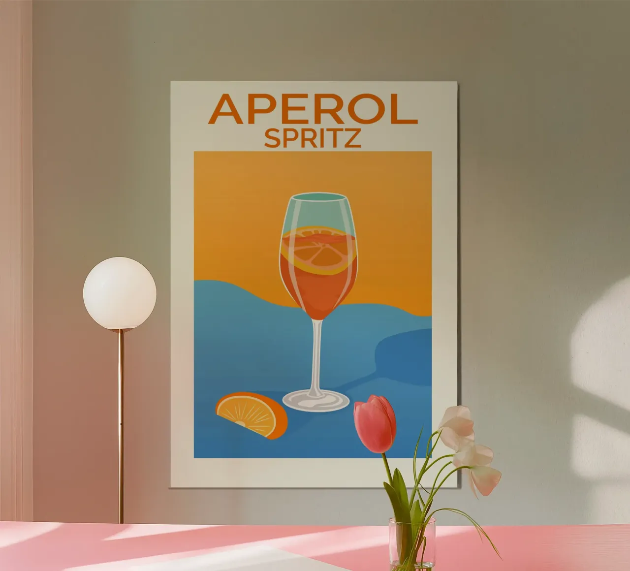 Aperol Spritz Italia poster da Neeraprint
