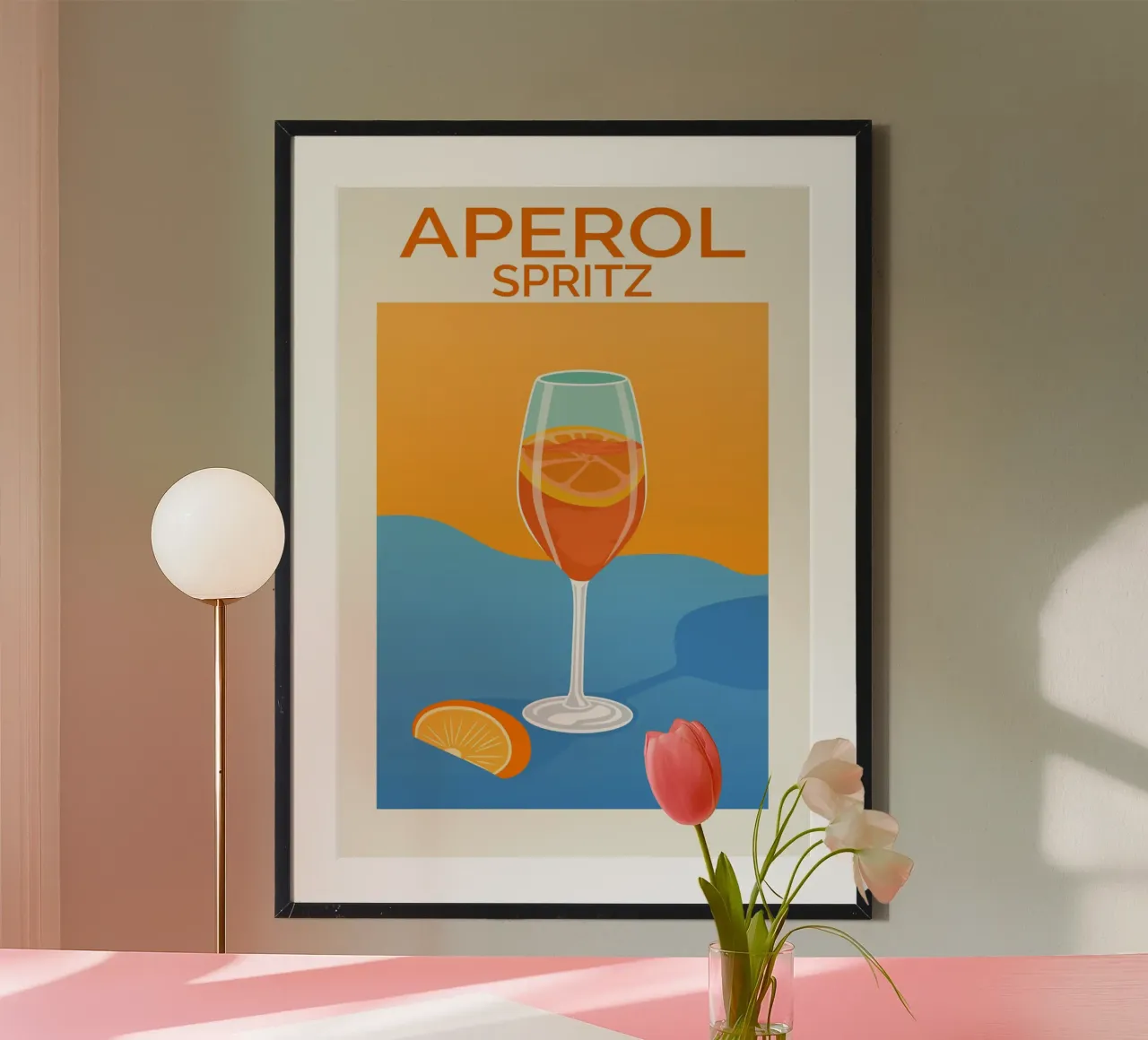 Aperol Spritz Italia poster da Neeraprint