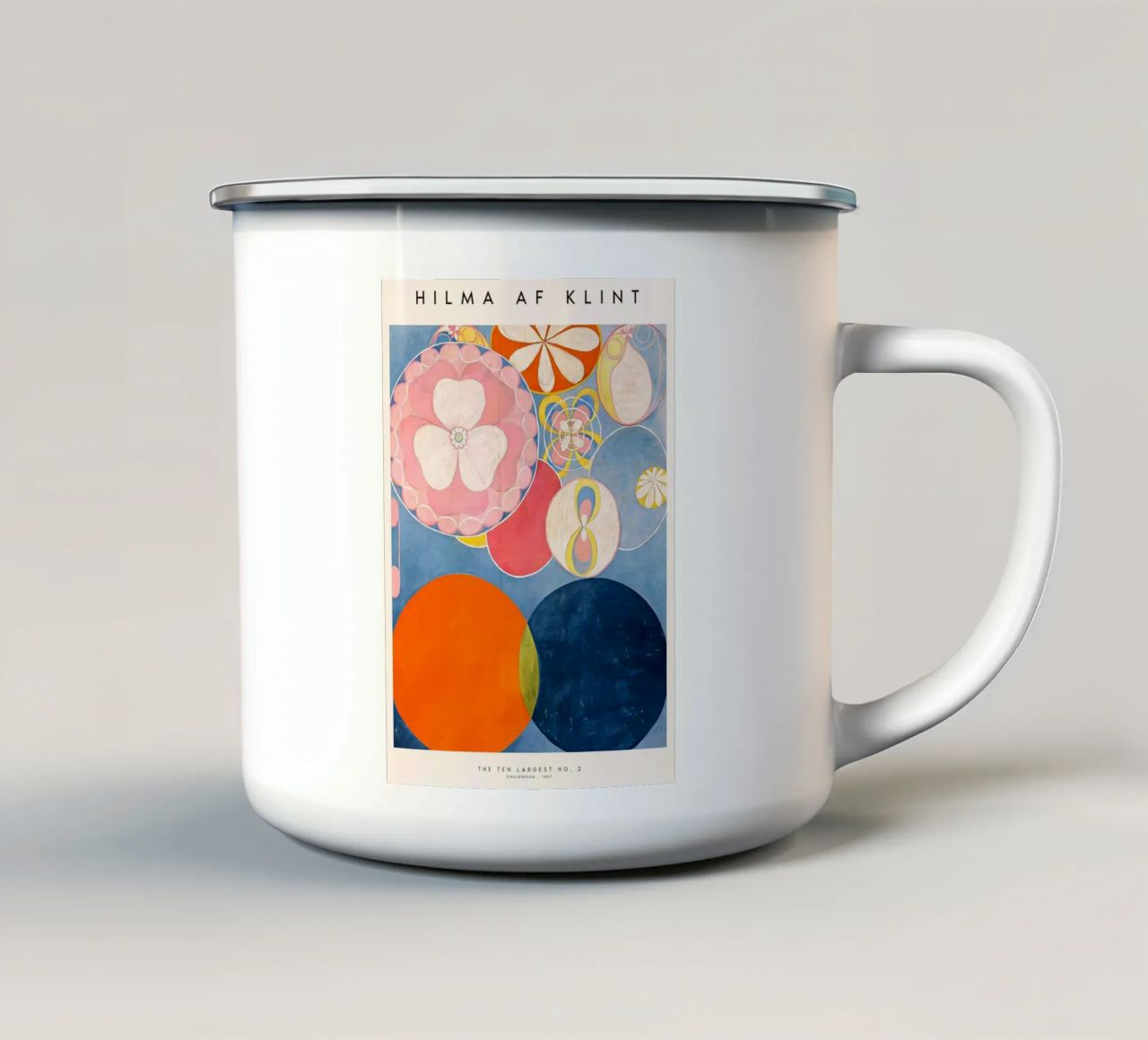 I dieci maggiori No 02 tazza in smalto da Turner Kyle