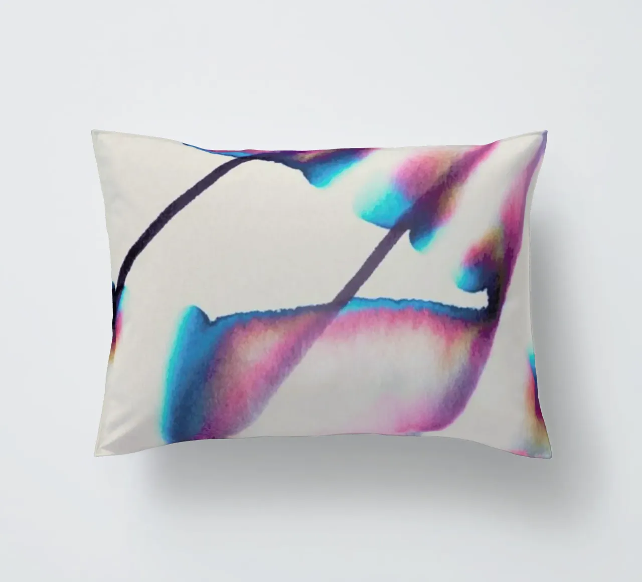 Tricolour Triangles cuscino da Studio One