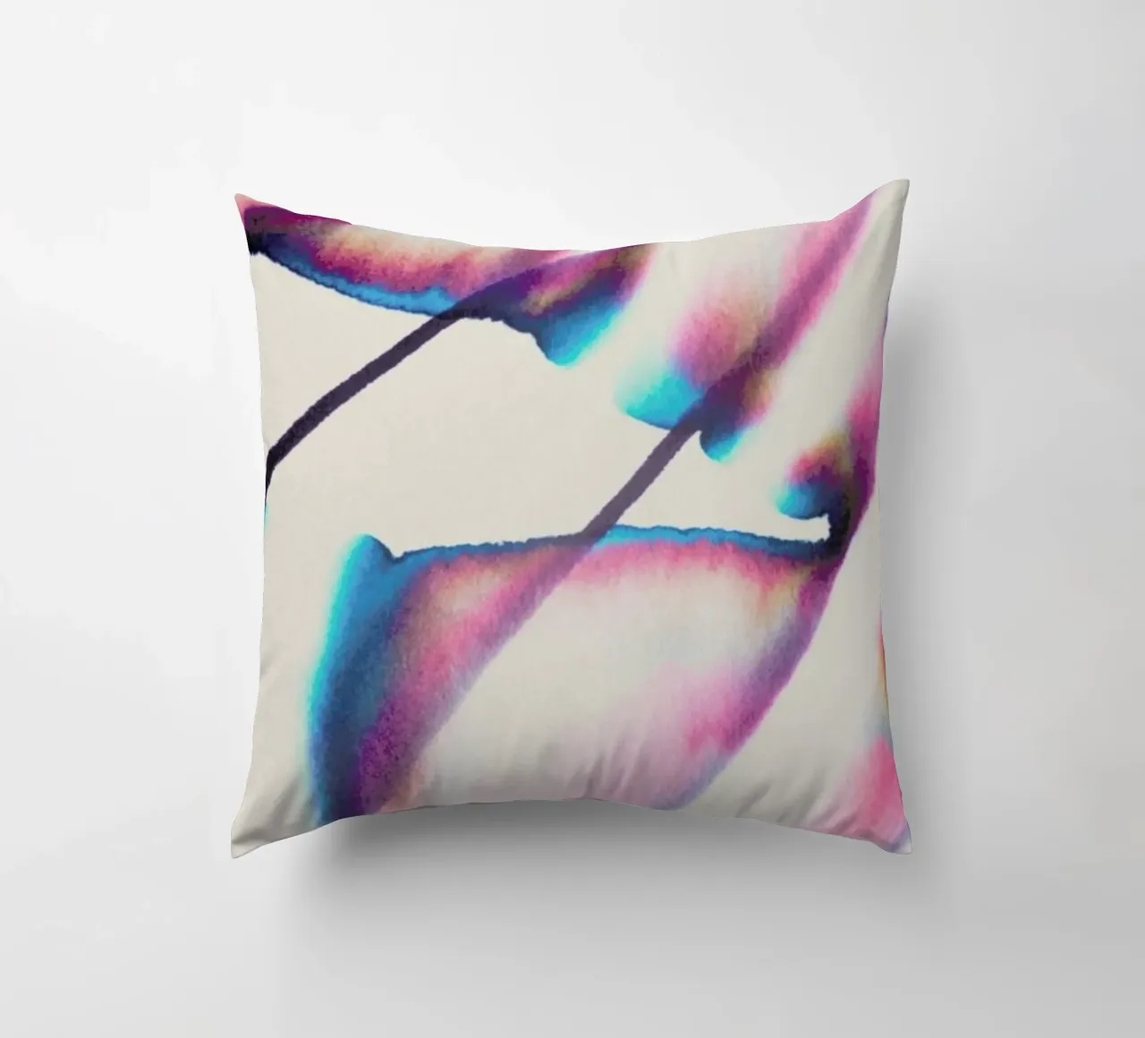 Tricolour Triangles cuscino da Studio One
