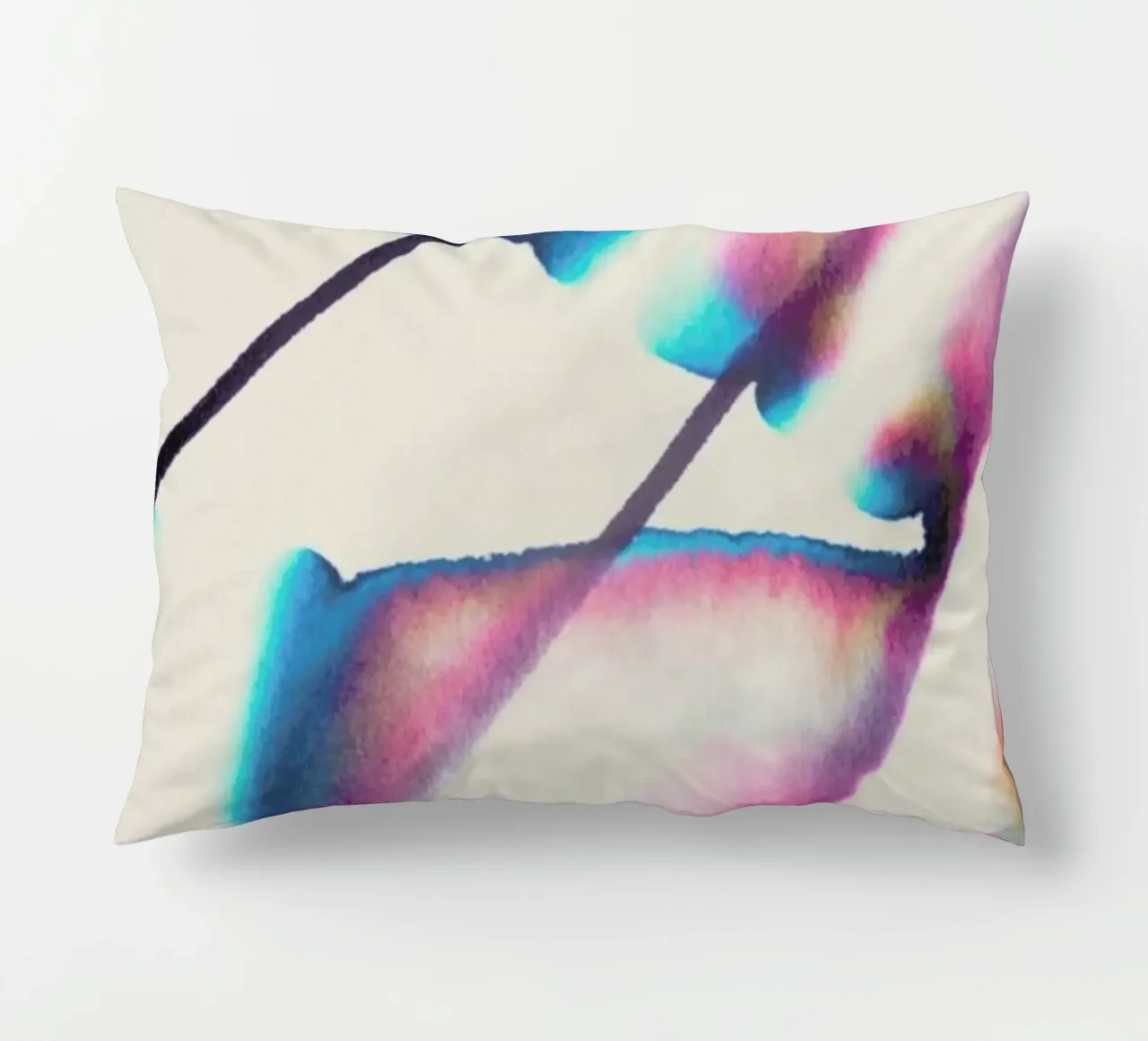 Tricolour Triangles cuscino da Studio One