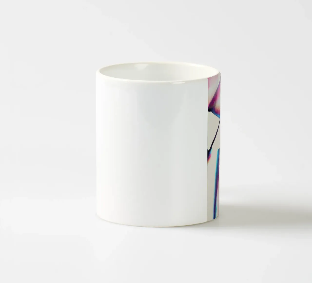 Tricolour Triangles tazza in ceramica da Studio One