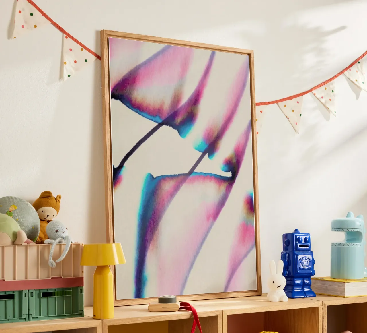 Tricolour Triangles plexiglass da Studio One