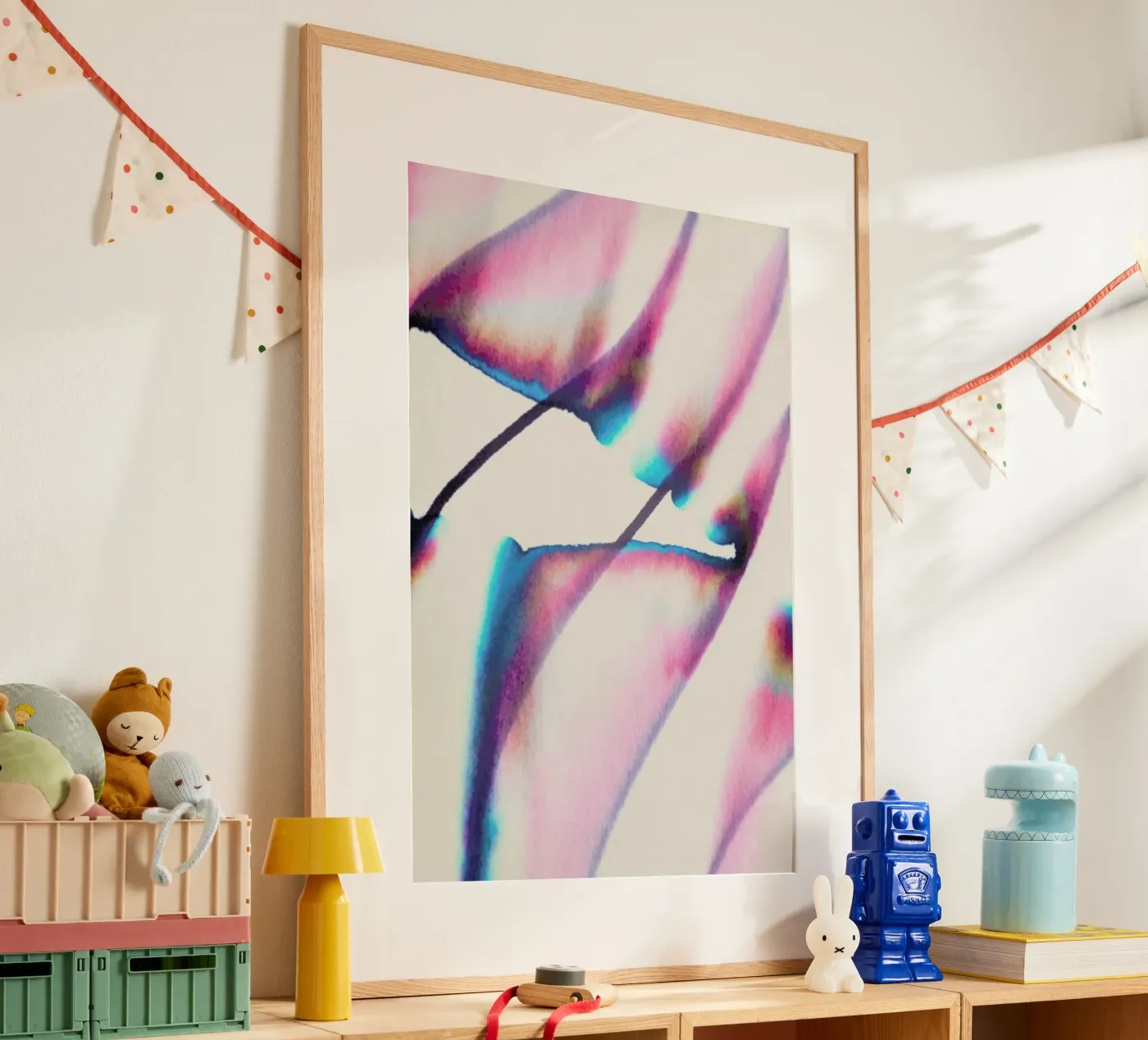Tricolour Triangles poster da Studio One