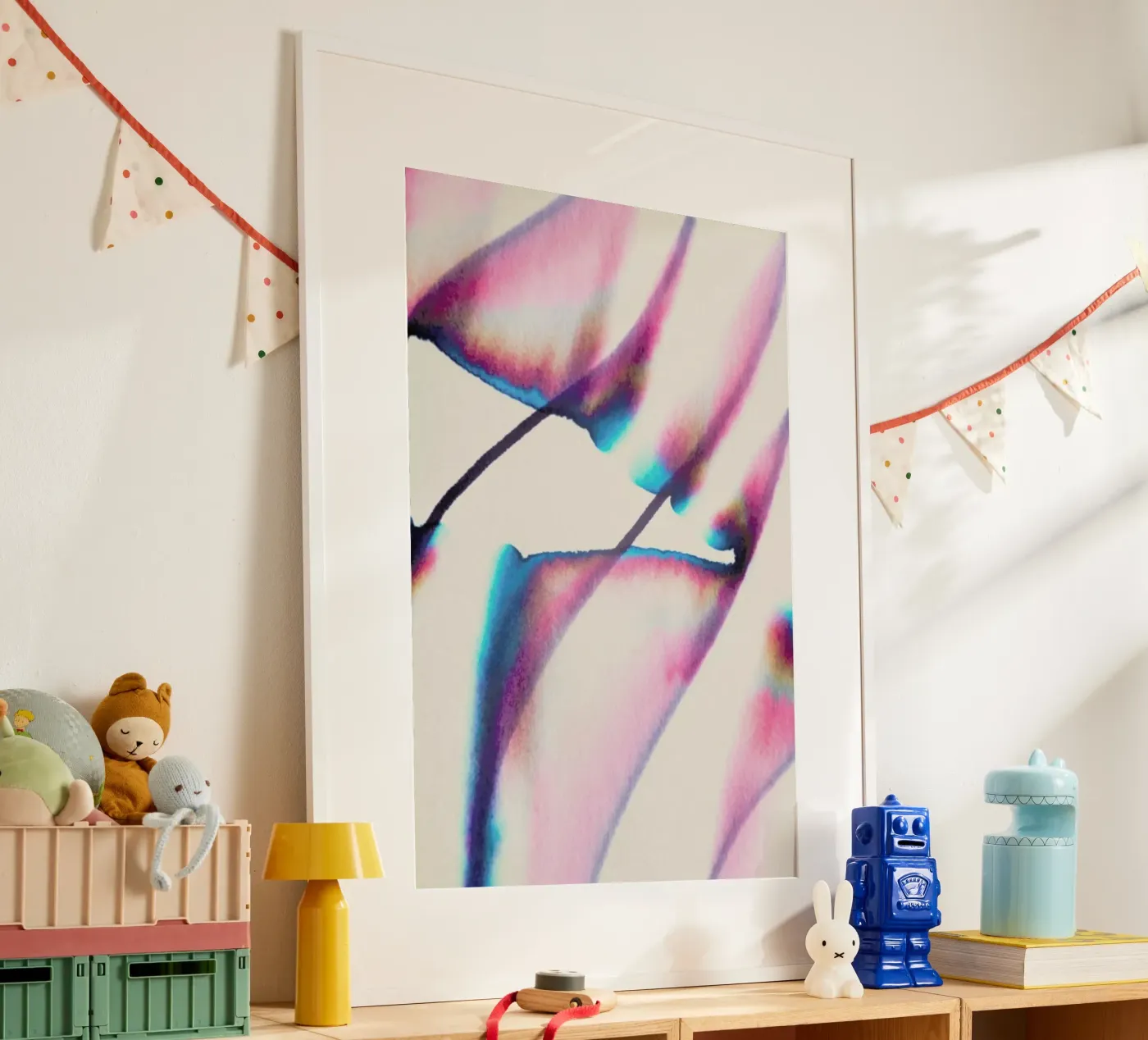 Tricolour Triangles poster da Studio One
