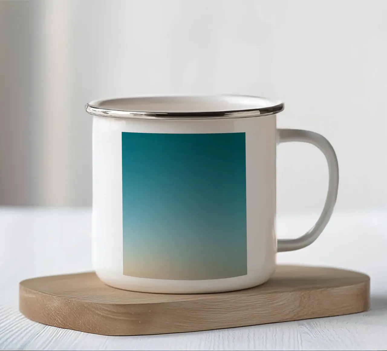 Summer tazza in smalto da Flo Klein