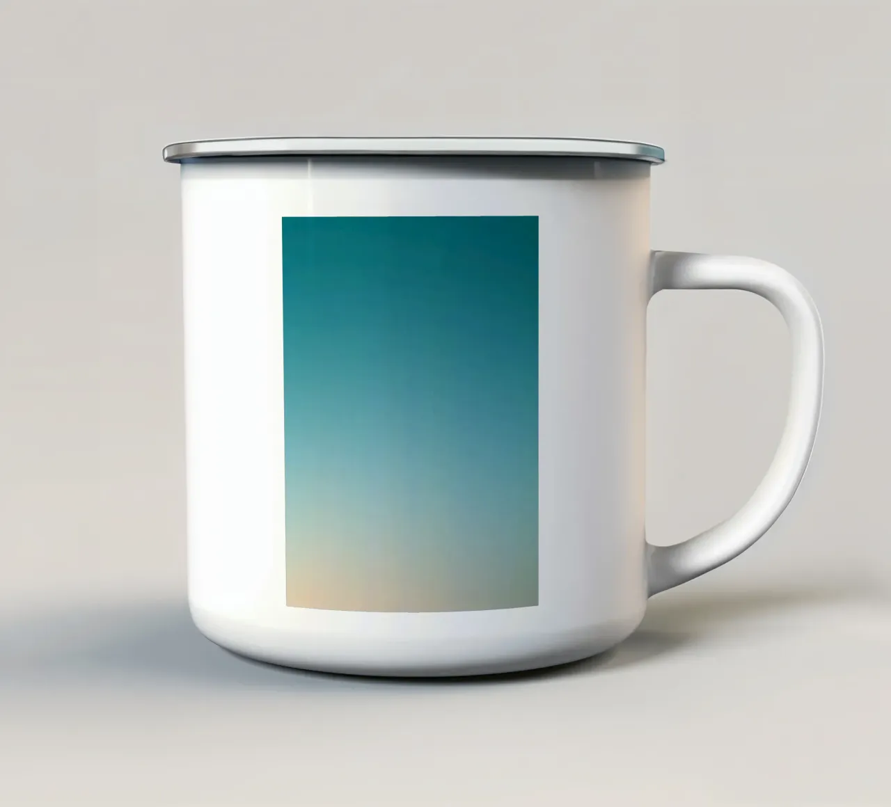 Summer tazza in smalto da Flo Klein