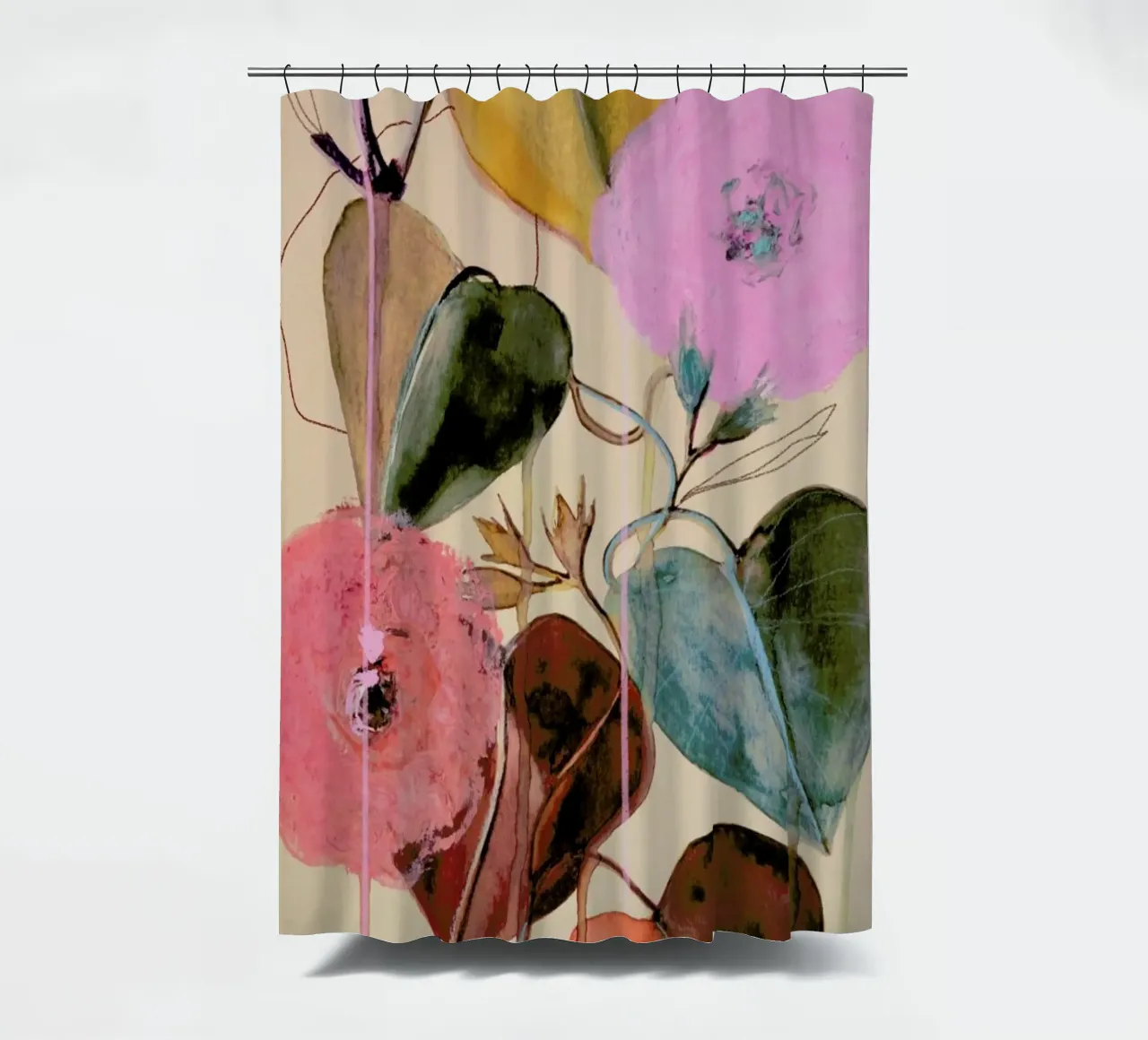 Between Instants Duschvorhang von Leigh Viner