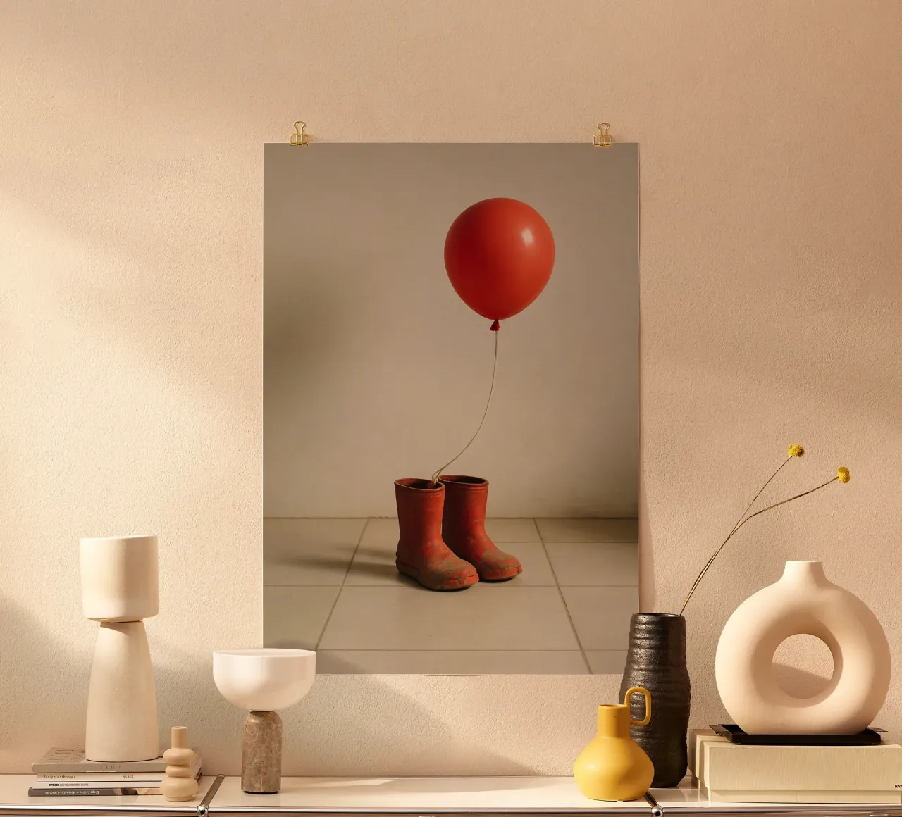 The Walk Home poster con telaio in plastica da Mosaic Dialogue