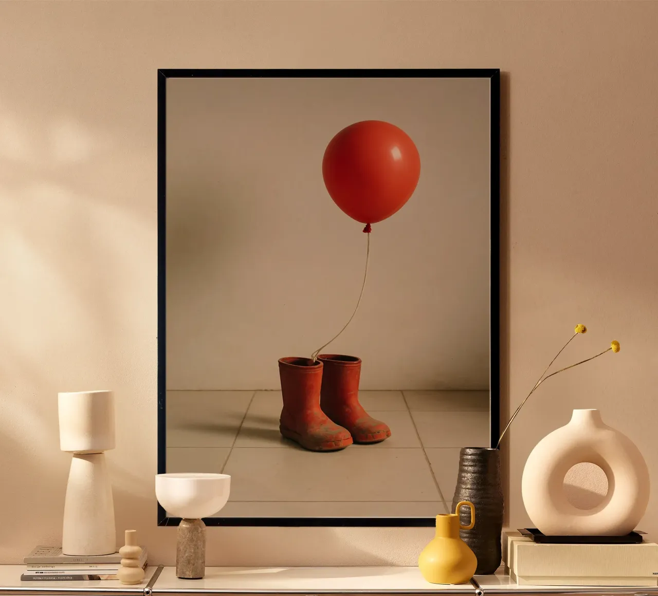 The Walk Home poster con telaio in plastica da Mosaic Dialogue