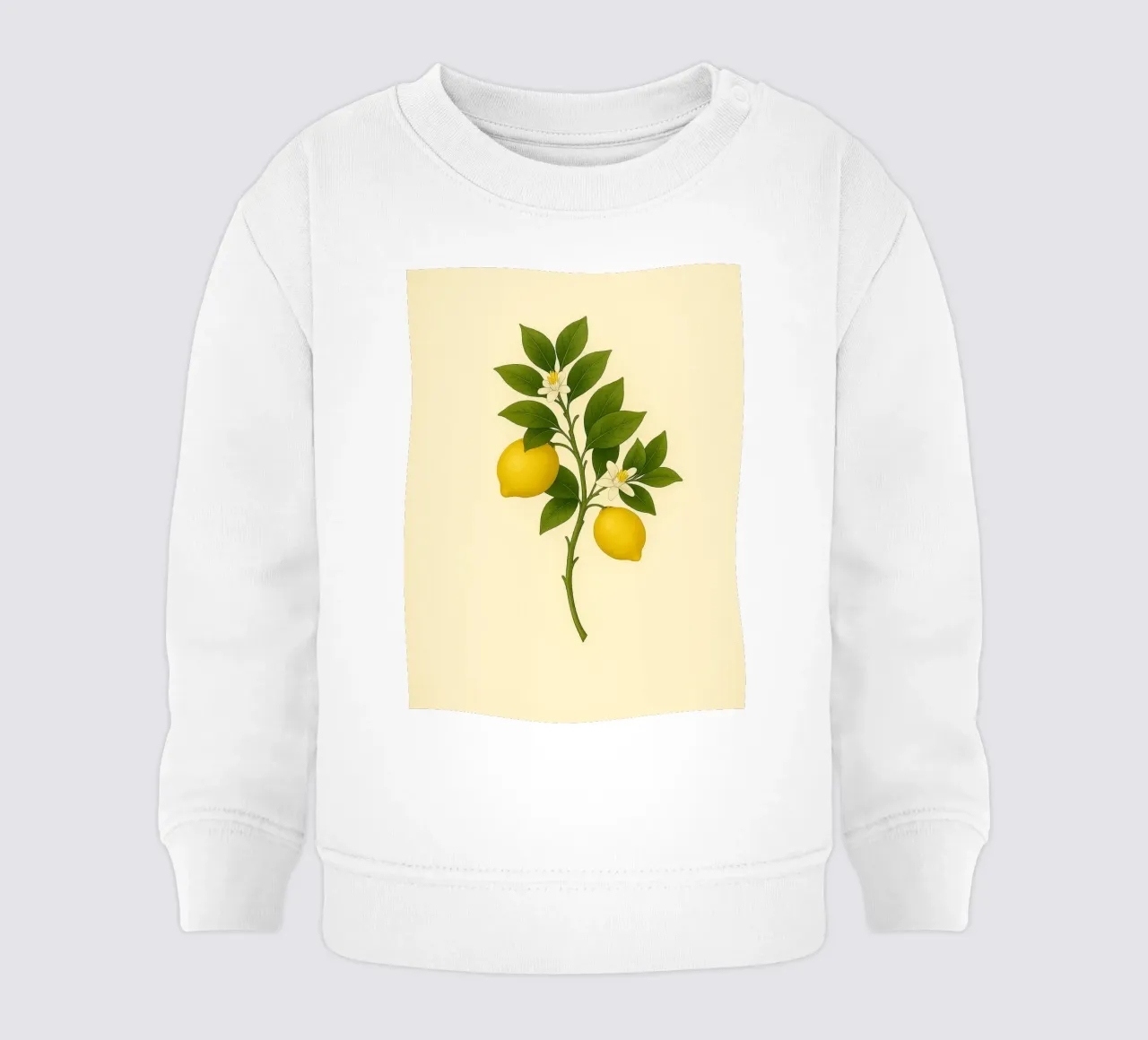 Lemon Stillness felpa neonato da michi
